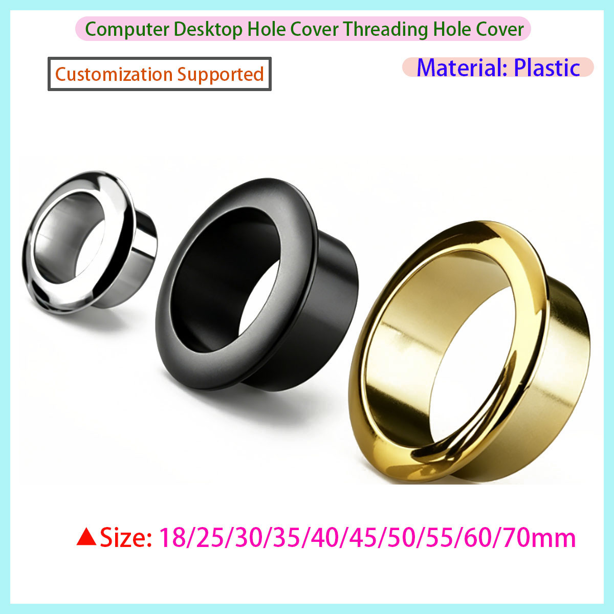 Furniture Hardware Covers - Móveis, Ferragens, Acessórios para Desktop, Cabo,