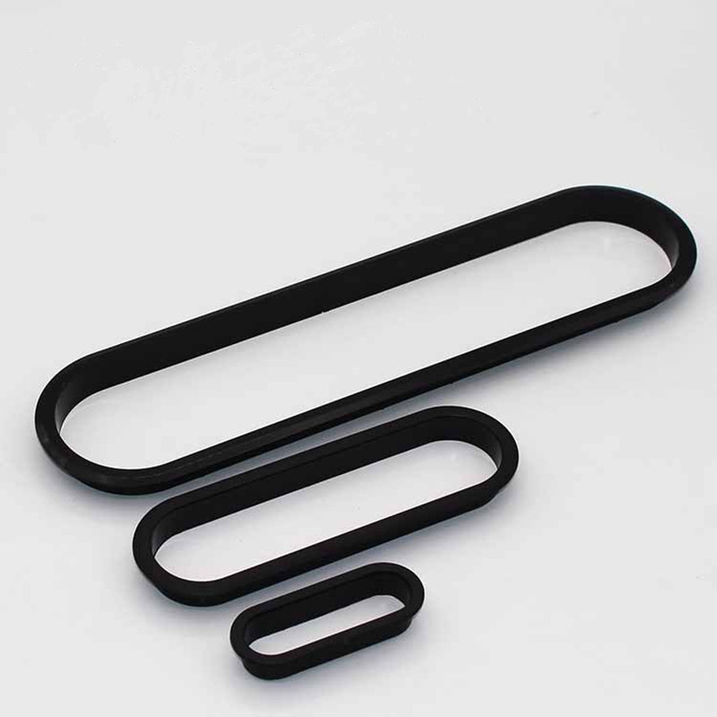 Furniture Hardware Covers - 2 peças de passa-cabos de plástico