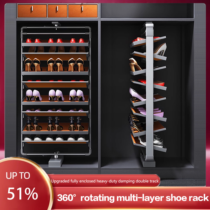 Furniture Rotating Hardware - Sapateira rotativa para uso doméstico, flip