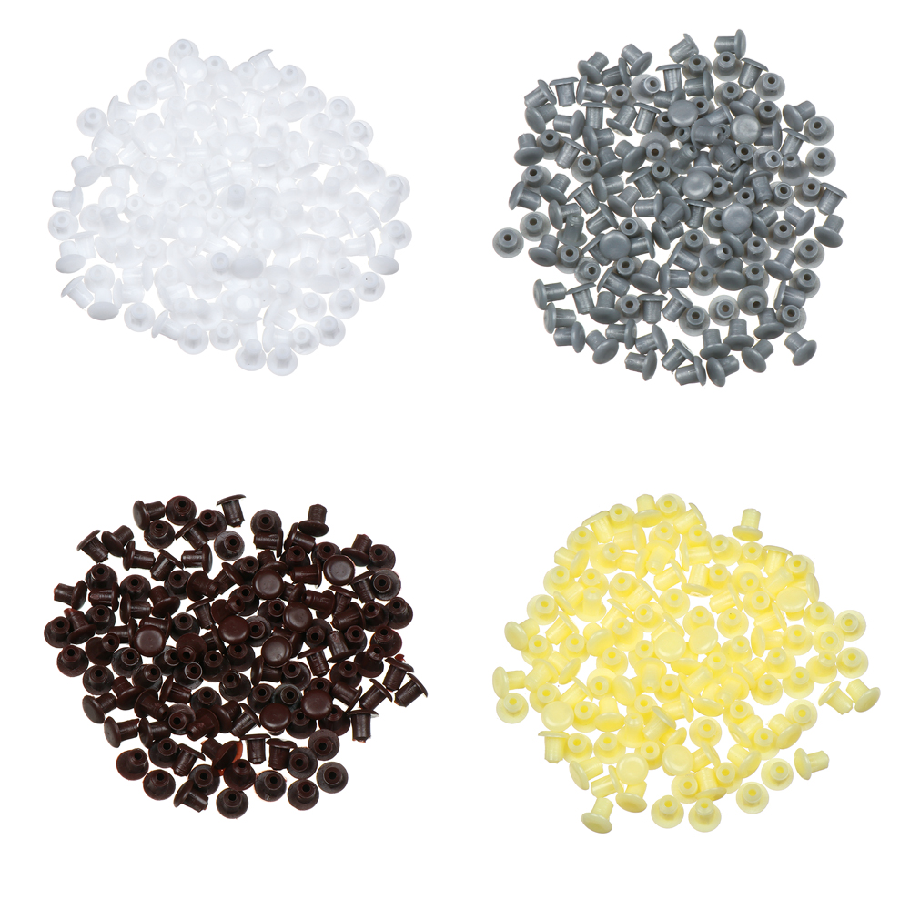 Furniture Hardware Covers - 100 pces 5mm plástico decorativo buraco