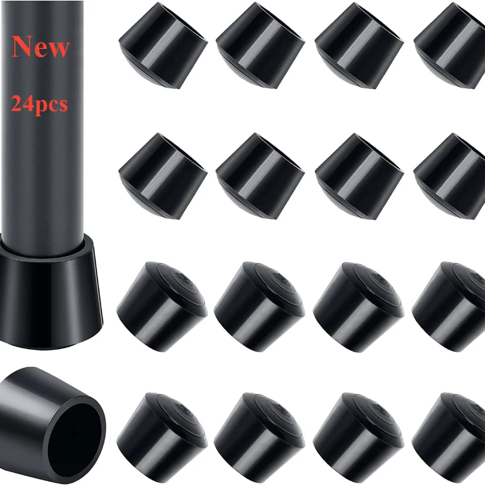 Furniture Hardware Legs - 4/24 pçs cadeira perna cobre protetores