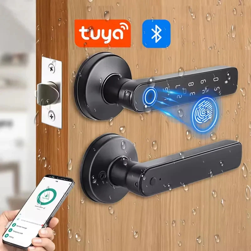 Door Handle Bar - Fechadura de Porta Inteligente com Impressão