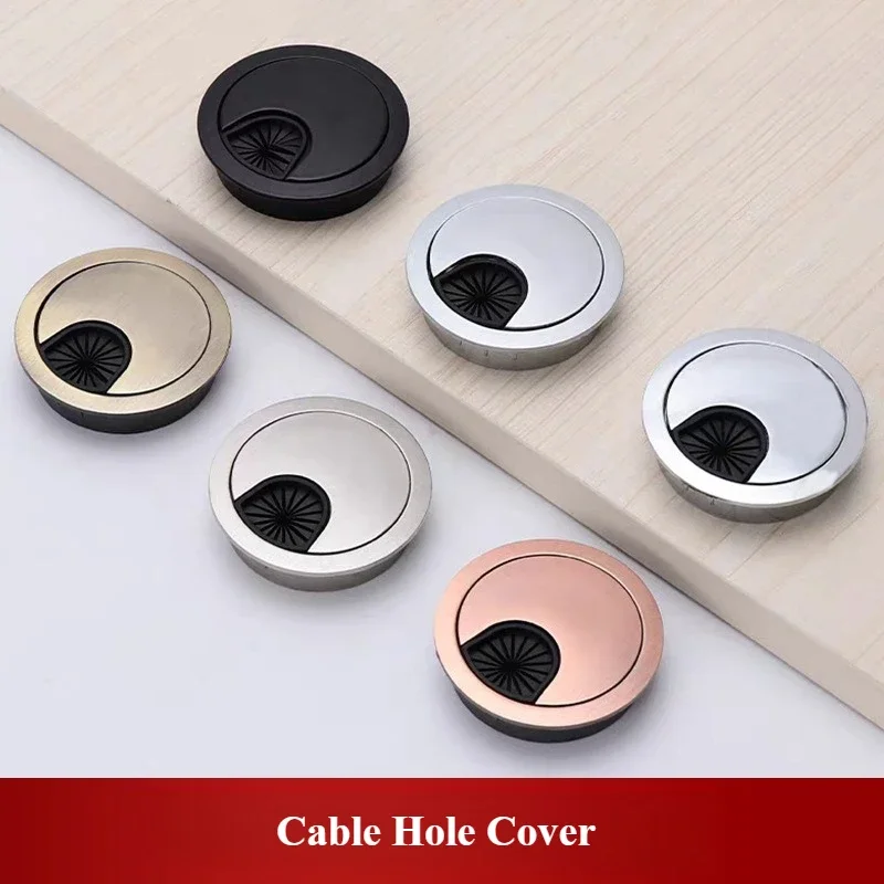 Furniture Hardware Covers - 1 pçs mesa fio buraco capa
