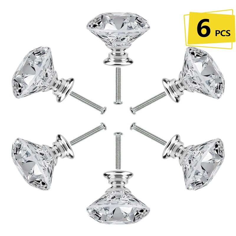 Furniture Hardware Legs - Conjunto de 6 Puxadores de Armário