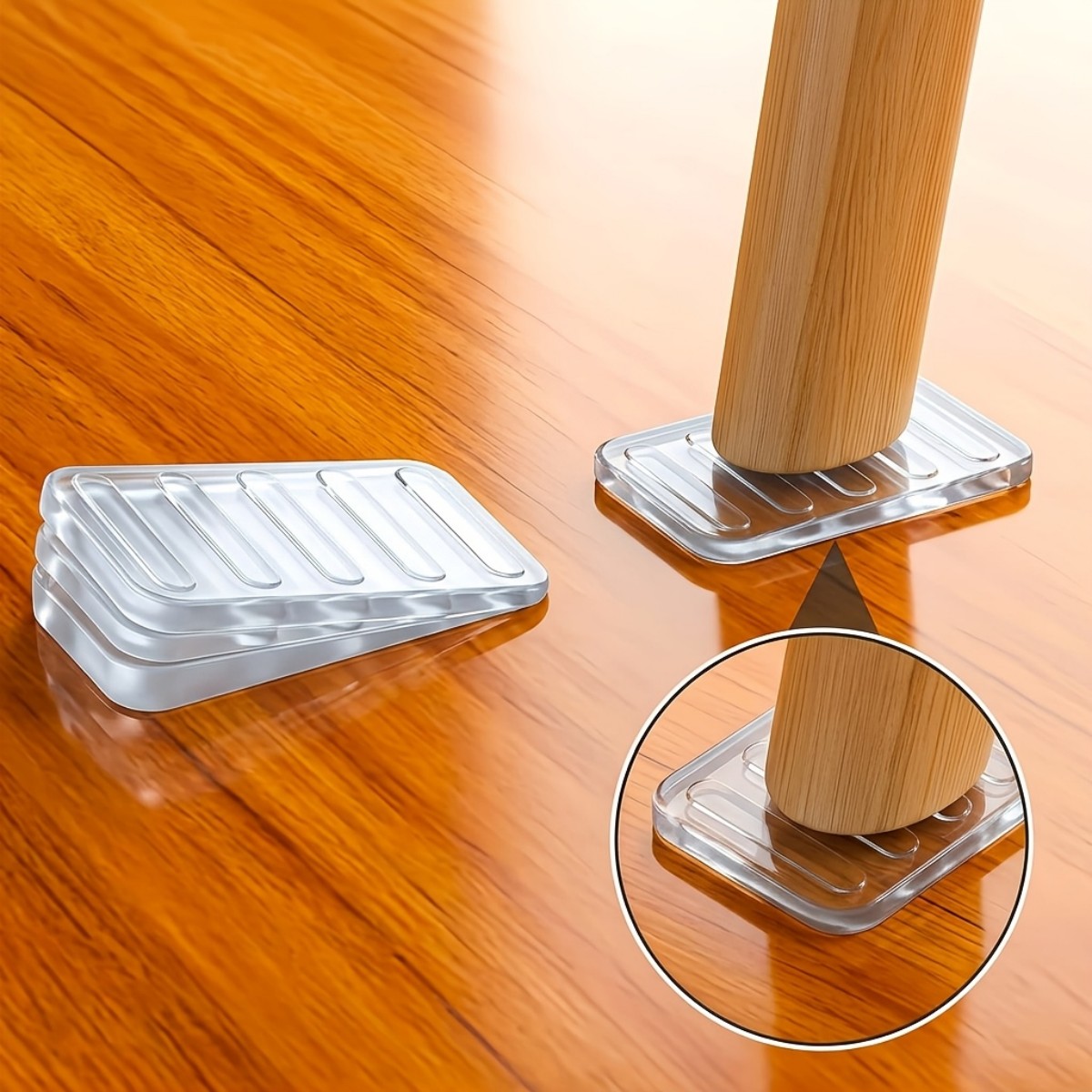 Furniture Hardware Legs - 8 peças de almofadas de nivelamento