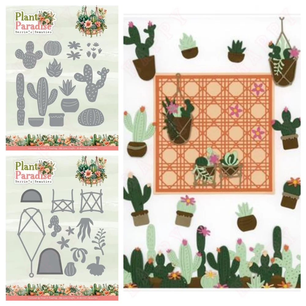 Furniture Paradise & Hardware Ghaziabad - Planta cactus paraíso metal artesanato corte
