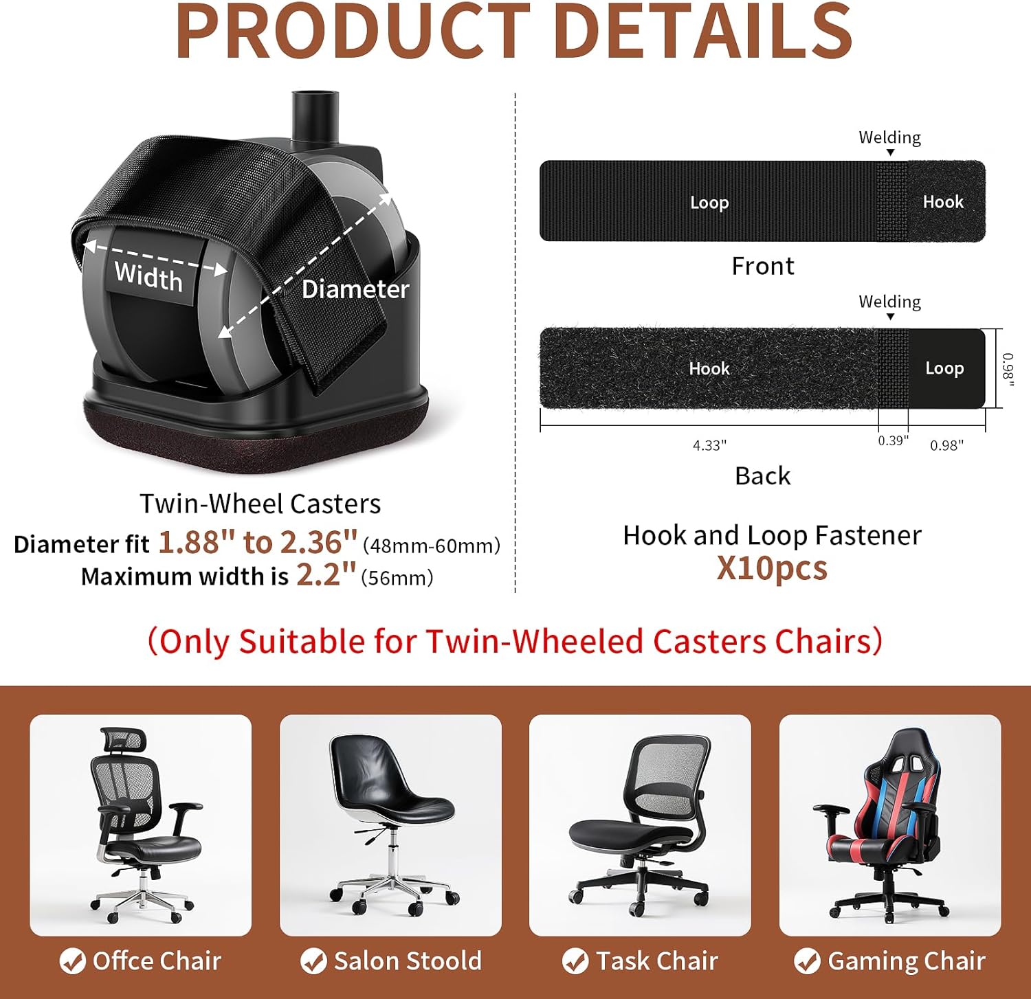 Protetores de Pés de Cadeira ( - Furniture Hardware Legs avaliação e preço