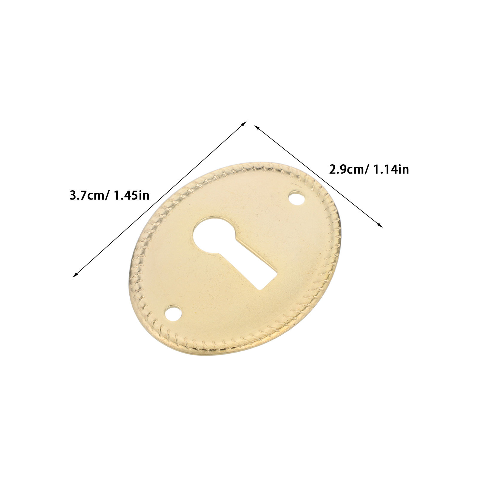 20 Peças de Tampa de Furo Oval - Furniture Hardware Covers avaliação e preço