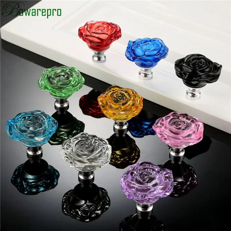 Bowarepro 50mm cristal rosa al - Furniture Hardware Legs avaliação e preço