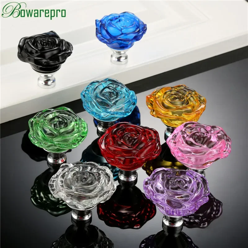 Bowarepro 50mm cristal rosa al - Furniture Hardware Legs avaliação e preço