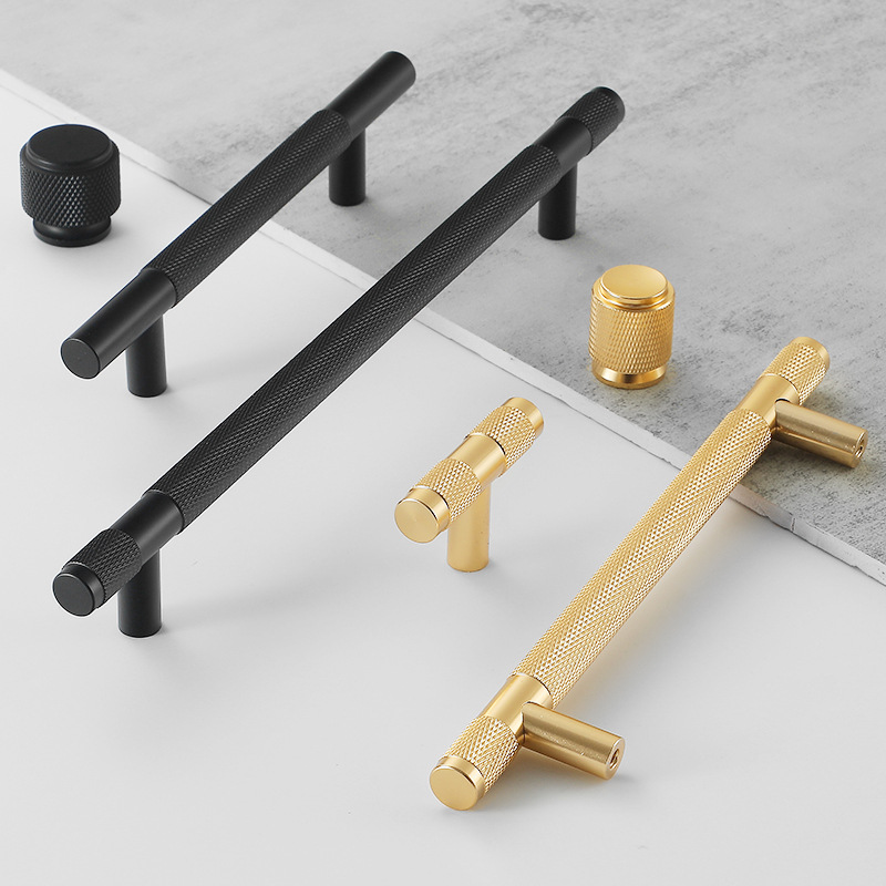 Preto ouro serrilhado armário  - Furniture Rotating Hardware avaliação e preço