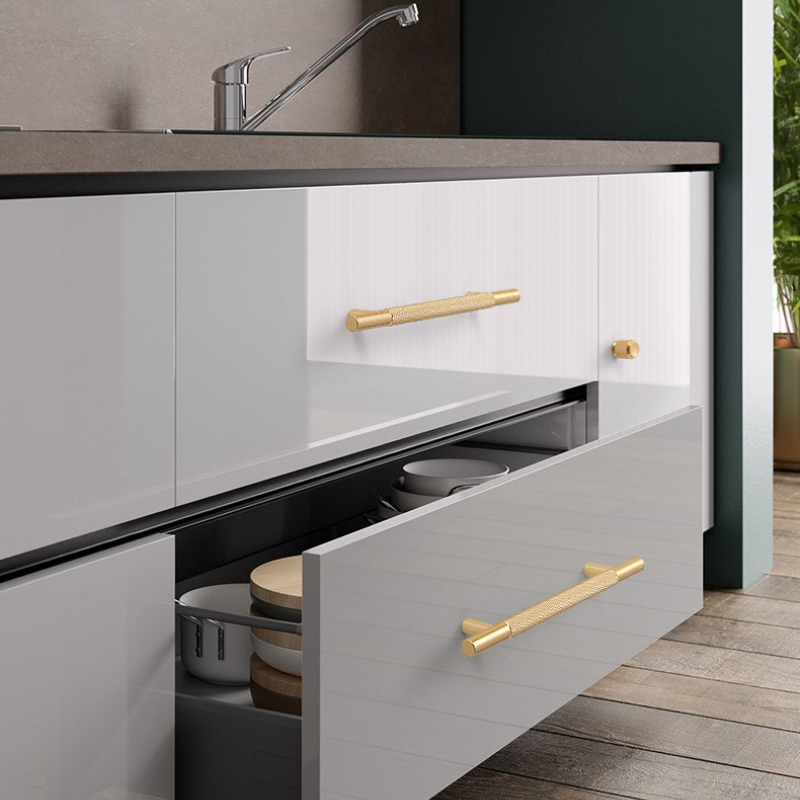 Preto ouro serrilhado armário  - Furniture Rotating Hardware avaliação e preço