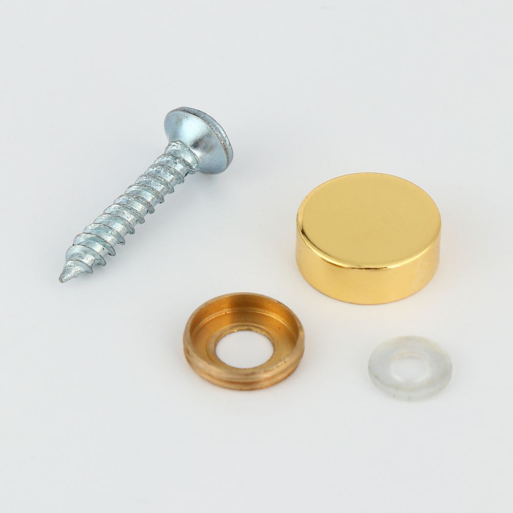 4 conjuntos espelho fixadores  - Furniture Hardware Covers avaliação e preço