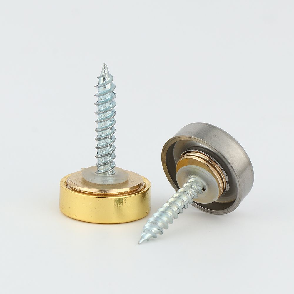 4 conjuntos espelho fixadores  - Furniture Hardware Covers avaliação e preço