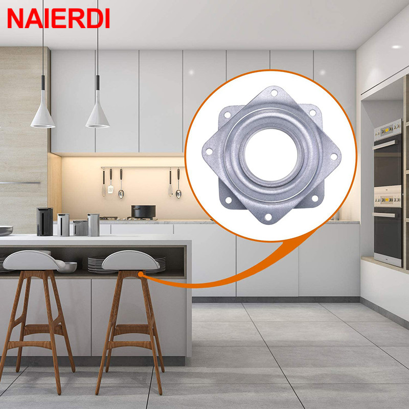 Naierdi-placas giratórias para - Furniture Rotating Hardware avaliação e preço
