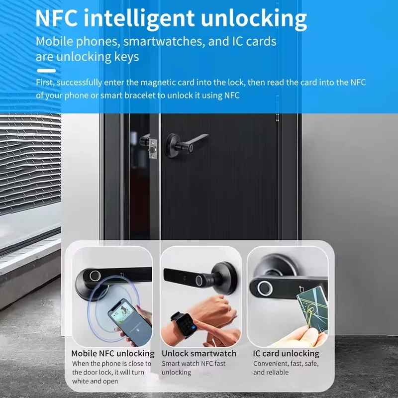 Fechadura de Porta Inteligente - Door Handle Bar avaliação e preço
