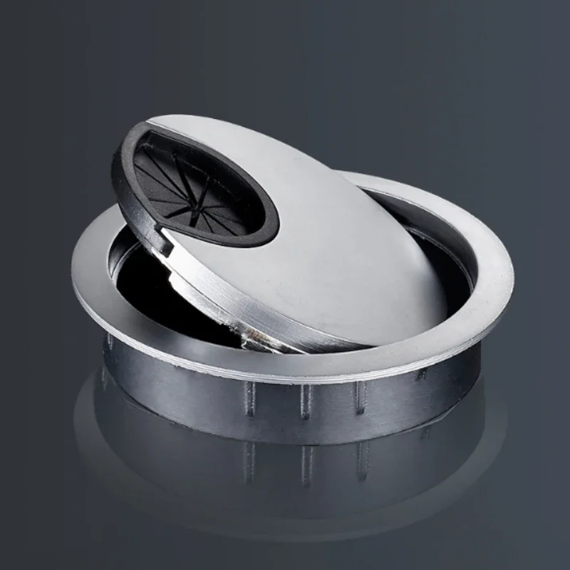 1 pçs mesa fio buraco capa bas - Furniture Hardware Covers avaliação e preço